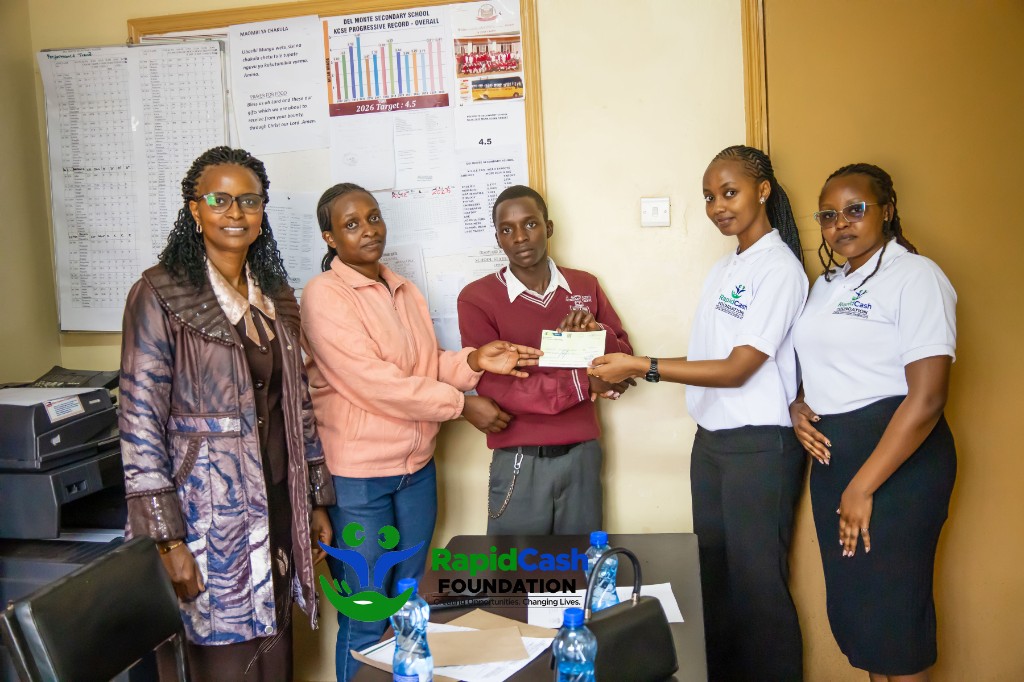 Scholarship support at Delmonte Mixed Secondary