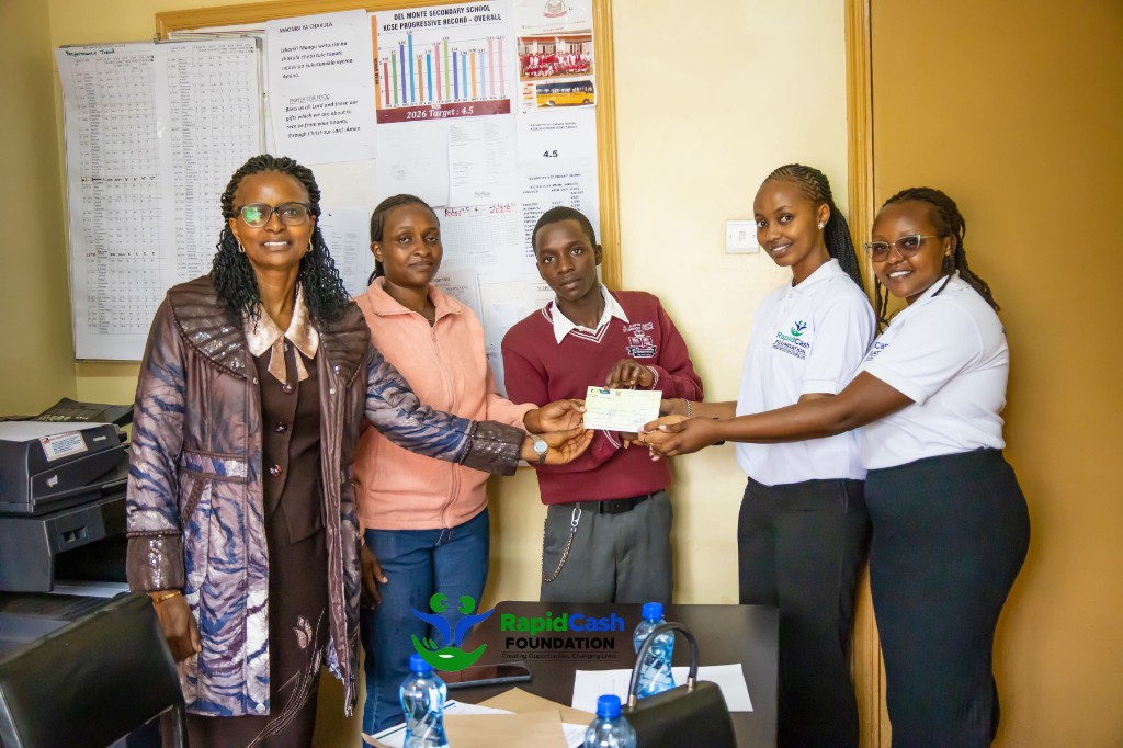 Scholarship support at Delmonte Mixed Secondary